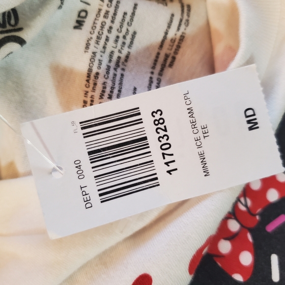 Disney White Graphic Tee Life is Sweeter With You - Picture 7 of 7